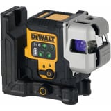 DEWALT Laser multi-lignes sans fil 3x180° DCLE14301GB, 18 volts, Laser Cross Ligne Noir/Jaune