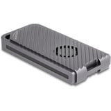 DeLOCK Boîtier SSD M.2 NVMe USB-C 40 Gbps, Boîtier disque dur Gris, avec ventilateur