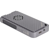 DeLOCK Boîtier de disque M.2 NVMe USB 40 Gbps style gaming, Boîtier disque dur Gris