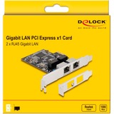 DeLOCK PCIe DeLOCK PCIE x1, Carte réseau 