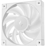 DeepCool FD12 ARGB ventilateur de boîtier Blanc, 120 x 120 x 25 mm, PWM, Connecteur de ventilateur PWM à 4 broches