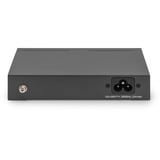 Digitus 4+1 ports Gigabit PoE, Switch Noir