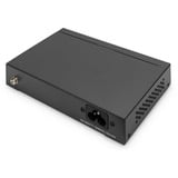 Digitus 4+1 ports Gigabit PoE, Switch Noir