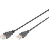 Digitus AK-300202-030-S, Câble d'extension Noir