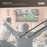 Digitus AK-330125-100-S, Câble Noir