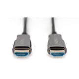 Digitus Câble à fibre optique hybride HDMI AOC, UHD 4K Noir
