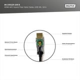 Digitus Câble à fibre optique hybride HDMI AOC, UHD 4K Noir