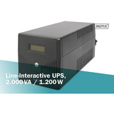 Digitus DN-170076, UPS Noir
