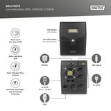 Digitus Onduleur interactif en ligne 2000 VA / 1200 watts, UPS Noir