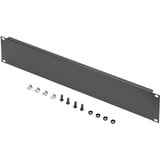 Digitus Panneau vierge 19" 2 U, Finition Noir
