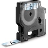 Dymo D1 étiquettes autocollantes authentiques | impression en noir sur fond clair | 12 mm x 7 m | pour étiqueteuses LabelManager, Ruban Noir sur transparent, Polyester, Belgique, -18 - 90 °C, DYMO, LabelManager, LabelWriter 450 DUO