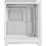Fractal Design Meshify 3 TG Clear Tint boîtier midi tower Blanc | 2x USB-A | 1x USB-C | Verre Trempé