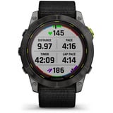 Garmin Enduro 2 Solar, Smartwatch Noir