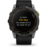 Garmin Enduro 2 Solar, Smartwatch Noir