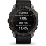 Garmin Enduro 2 Solar, Smartwatch Noir