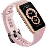 Huawei Band 6 AMOLED Bracelet connecté 3,73 cm (1.47") Rose, Smartwatch Or rouge, Bracelet connecté, 3,73 cm (1.47"), AMOLED, 180 mAh, Imperméable, Rose