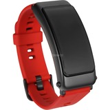 Huawei TalkBand B6 AMOLED Brassard tracker d’activité 3,89 cm (1.53") IP57 Rouge, Smartwatch Noir, Brassard tracker d’activité, 3,89 cm (1.53"), AMOLED, 120 mAh, Imperméable, IP57