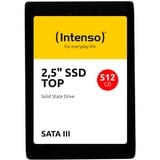 Intenso Meilleures performances, Go SSD Noir, 3812450, SATA 600, En vrac