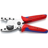 KNIPEX Coupe-tubes Rouge/Bleu, pour tubes PER et Multicouche et gaines de protection