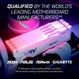 Kingston FURY 64 Go DDR5-6000 (2x 32 Go) mémoire vive Blanc, KF560C36BWEAK2-64, XMP 3.0, EXPO