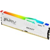 Kingston FURY Kit DDR5-6000 de 64 Go, Mémoire vive Blanc