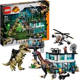 LEGO Jurassic World - L’attaque du Giganotosaurus et du Therizinosaurus, Jouets de construction 76949