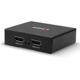 Lindy Séparateur HDMI 4K 2 ports, Repartiteur HDMI Noir