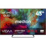 Medion LIFE MD 843602 43" 4K Ultra HD TV QLED Noir