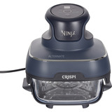Ninja CRISPi friteuse à air chaud portable en verre 4-en-1 "Cyber Space" Gris bleu foncé/transparent
