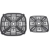 Ninja CRISPi friteuse à air chaud portable en verre 4-en-1 "Cyber Space" Gris bleu foncé/transparent