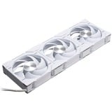 Phanteks D30-120 PWM Regular ventilateur de boîtier RGB  Blanc, 120 x 120 x 30 mm, 3 pièces, connecteur de ventilateur PWM à 4 broches
