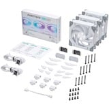 Phanteks D30-120 PWM Regular ventilateur de boîtier RGB  Blanc, 120 x 120 x 30 mm, 3 pièces, connecteur de ventilateur PWM à 4 broches