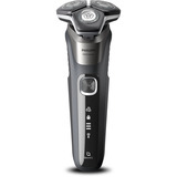 Philips Série 5000 S5887/13, Rasoir Carbone/gris, Rasoir rotatif, Gris, SteelPrecision blades, Boutons, LED, SH71