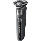 Philips Série 5000 S5887/13, Rasoir Carbone/gris, Rasoir rotatif, Gris, SteelPrecision blades, Boutons, LED, SH71