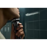 Philips Série 5000 S5887/13, Rasoir Carbone/gris, Rasoir rotatif, Gris, SteelPrecision blades, Boutons, LED, SH71