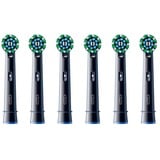 Procter & Gamble Oral-B Pro Cross Action brossettes de rechange pack de 6, Tête brosse à dent électrique Noir