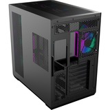 RAIJINTEK  boîtier midi tower Noir | 2x USB-A | 1x USB-C | RGB | Verre Trempé
