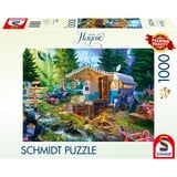 Schmidt Spiele Jeff Haynie : Avec la caravane dans les montagnes, Puzzle 
