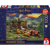 Schmidt Spiele Thomas Kinkade Studios : Harry Potter - La cabane de Hagrid, Puzzle 