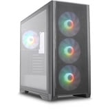Silentware Air 1000 boîtier midi tower Noir | 3x USB-A | RGB | Verre Trempé