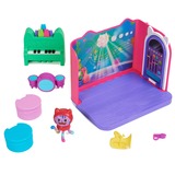Spin Master Playset Deluxe La Salle De Musique De Dj Miaou Gabby Et La Maison Magique, Décor Gabby's Dollhouse Playset Deluxe La Salle De Musique De Dj Miaou Gabby Et La Maison Magique, Action/Aventure, 3 an(s), Multicolore