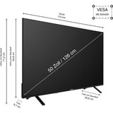 Telefunken  50" Ultra HD TV QLED Noir