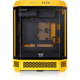 Thermaltake The Tower 600 boîtier midi tower Jaune foncé | 4x USB-A | 1x USB-C | Verre Trempé