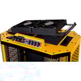 Thermaltake The Tower 600 boîtier midi tower Jaune foncé | 4x USB-A | 1x USB-C | Verre Trempé