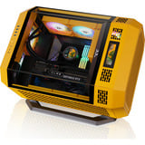 Thermaltake The Tower 600 boîtier midi tower Jaune foncé | 4x USB-A | 1x USB-C | Verre Trempé