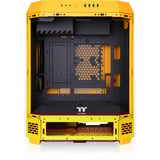 Thermaltake The Tower 600 boîtier midi tower Jaune foncé | 4x USB-A | 1x USB-C | Verre Trempé