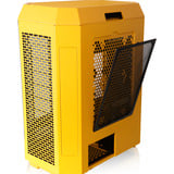 Thermaltake The Tower 600 boîtier midi tower Jaune foncé | 4x USB-A | 1x USB-C | Verre Trempé