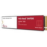 WD WD Red SN700 M.2 4000 Go PCI Express 3.0 NVMe SSD 4000 Go, M.2, 3400 Mo/s, 8 Gbit/s