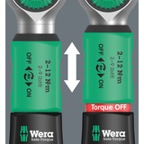 Wera Safe-Torque A 1 Set 1, 1/4" carré, 2-12 Nm, 10 pièces, Clé dynamométrique Noir/Vert