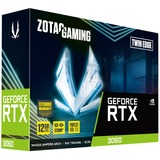 ZOTAC GAMING GeForce RTX 3060 Twin Edge, Carte graphique HDMI, 3x DisplayPort